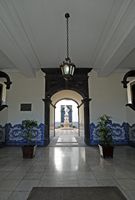 Le quartier de la cathédrale de Funchal à Madère. Hôtel de Ville. Cliquer pour agrandir l'image.
