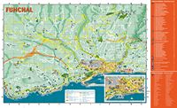 La ville de Funchal à Madère. Plan de la ville. Cliquer pour agrandir l'image.