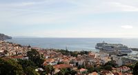 La ville de Funchal à Madère. Vue depuis le Forte do Pico. Cliquer pour agrandir l'image.