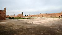 Le palais el Badiâ à Marrakech au Maroc. Cour. Cliquer pour agrandir l'image dans Adobe Stock (nouvel onglet).