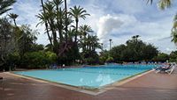 L'hôtel Tikida Garden à Marrakech au Maroc. Piscine decouverte. Cliquer pour agrandir l'image.