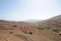 Le village d'Abadou au Maroc. Abadou dans le Haut Atlas. Cliquer pour agrandir l'image.