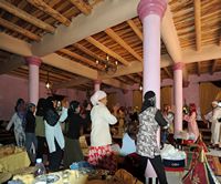 Le village de Tasga au Maroc. Restaurant Chez Saïd. Cliquer pour agrandir l'image.