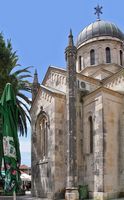 La ville d'Herceg-Novi au Monténégro. L'église Saint-Michel-Archange. Cliquer pour agrandir l'image.