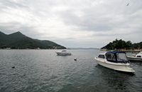 Les bouches de Kotor au Monténégro. Bouches de Kotor. Cliquer pour agrandir l'image.